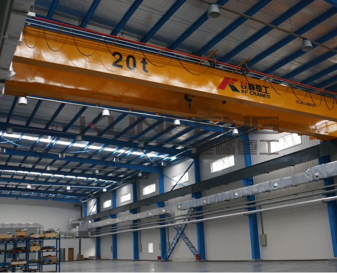 European double beam bridge crane