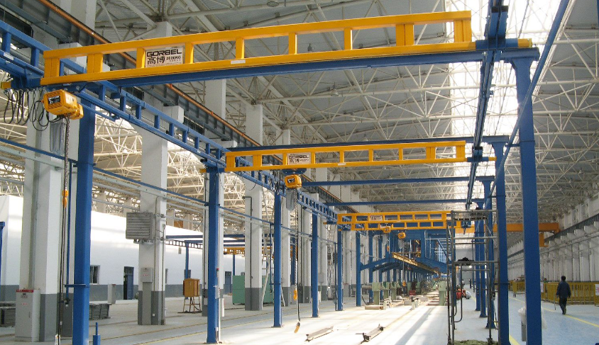 Rigid Rail Column Station Cranes