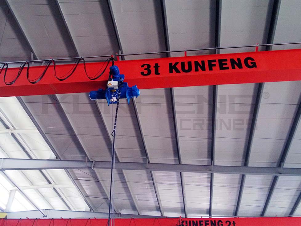 Electric single beam crane