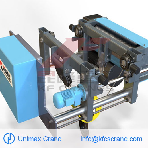  The features of wire rope electric hoist made in China