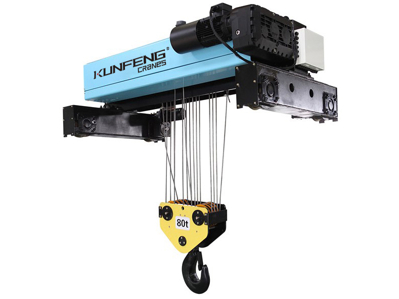 80 ton wire rope hoist