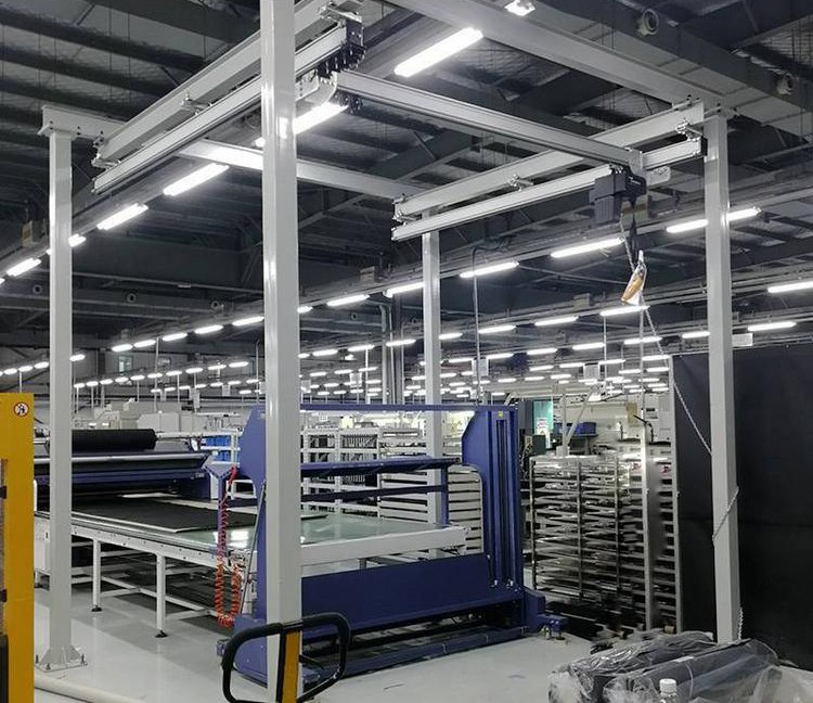 Workstation bridge crane