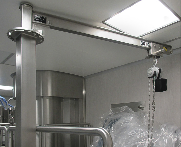 Stainless steel hand chain hoist