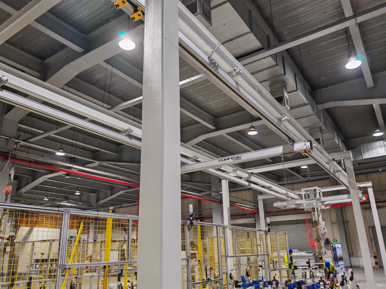 Lightweight Workstation Bridge Crane System